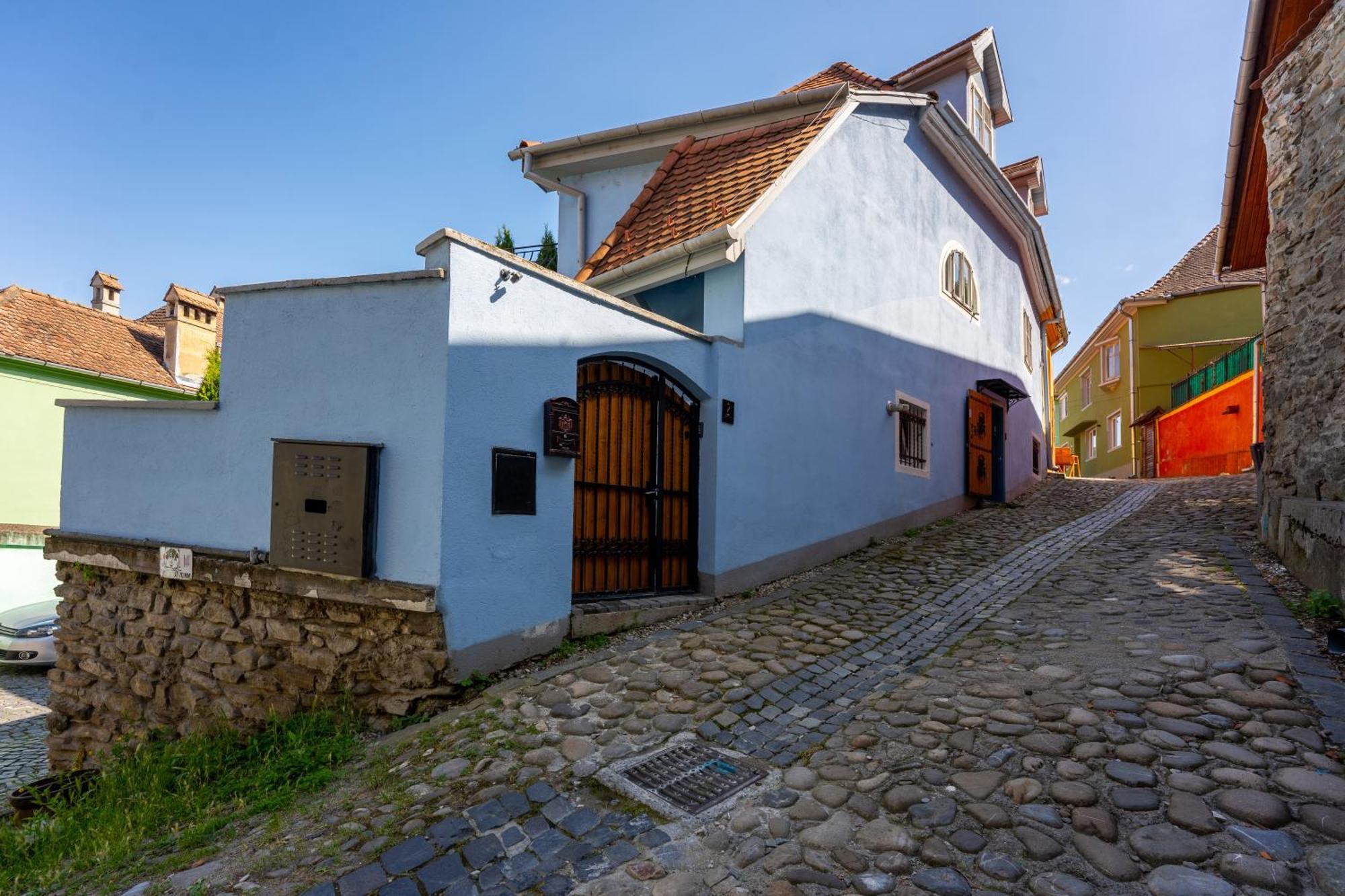 Appartement Casa Albastra By Casa Otto à Sighişoara Extérieur photo