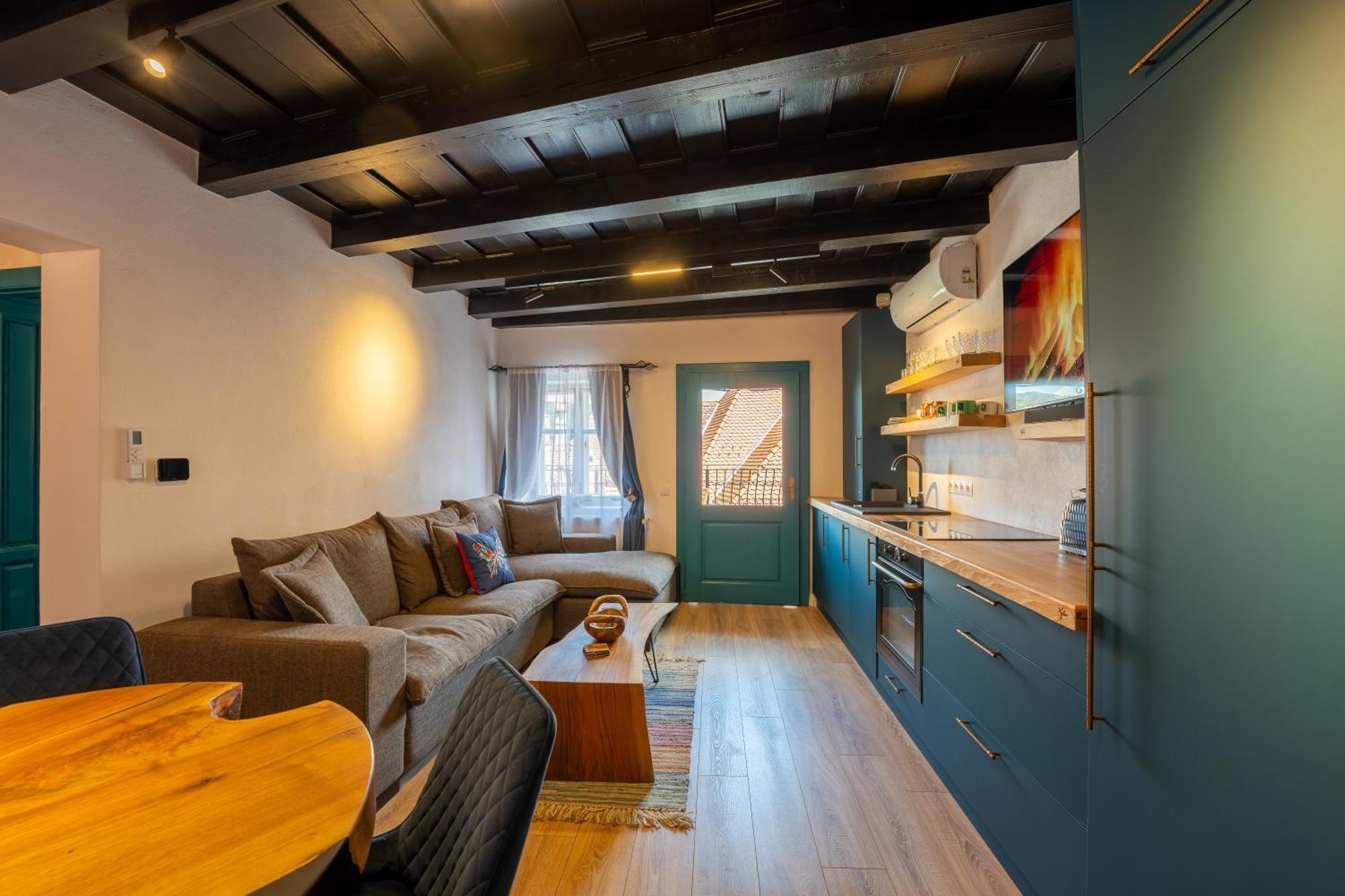 Appartement Casa Albastra By Casa Otto à Sighişoara Extérieur photo